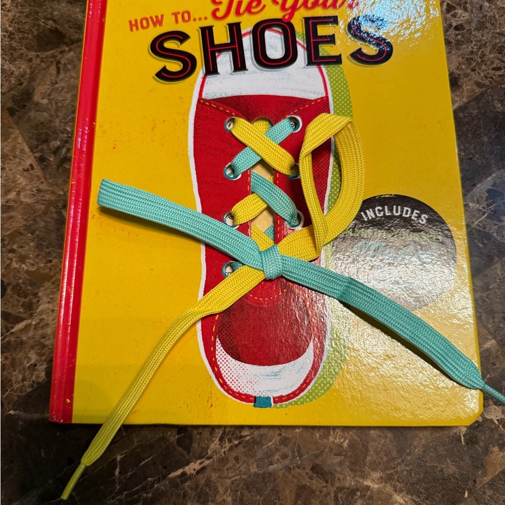 How to Tie Your Shoes Kids Shoe Lacing Book